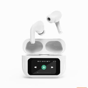 Проводные наушники Gembird  HEADSET BLUETOOTH/WHITE TWS-LCD-ANC-01-W 