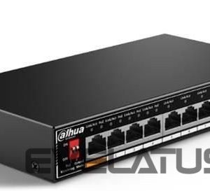 Коммутатор DAHUA  Switch||Desktop/pedestal|8x10Base-T / 100Base-TX|PoE ports 4|60 Watts|SF1008LP 