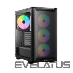 Корпус для компьютера BE QUIET  Case||PURE BASE 501 LX|MidiTower|Case product features Transparent panel|Not included|ATX|MicroATX|MiniITX|Colour Black|BGW78 