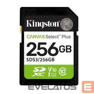 Другой аксессуар для компьютера Kingston  MEMORY SDXC 256GB UHS-I/SDS3/256GB 
