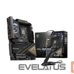 Материнская плата для процессоров Intel MSI  Mainboard||Intel Z890|LGA1851|ATX|Memory DDR5|Memory slots 4|3xPCI-Express 16x|5xM.2|1xHDMI|1xAudio-In|1xAudio-Out|11xUSB 3.1|2xUSB-C|2xUSB-C w/Thunderbolt|1xOptical S/PDIF|1xRJ45|MEGZ890ACE 