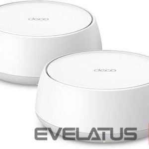 Роутер TP-Link  Wireless Router||Wireless Router|2-pack|3600 Mbps|Mesh|DECOBE22(2-PACK) 