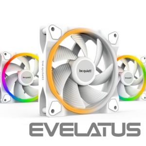 Кулер BE QUIET  CASE FAN 120MM LIGHT WINGS PWM/WHITE PWMBL100 
