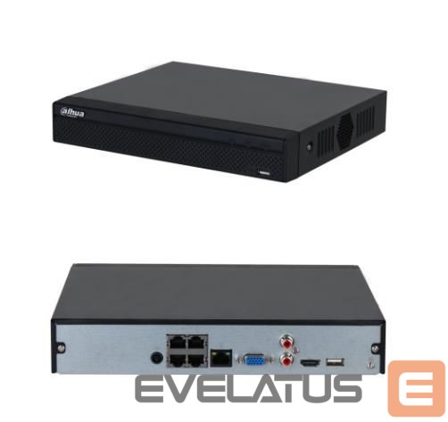аксессуары для наблюдения DAHUA NET VIDEO RECORDER 4CH 4POE/NVR2104HS-P-4KS3
