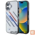 Другой аксессуар для телефона BMW  BMW Motosport IML Random Stripes iPhone 16 Plus Case - Gray 