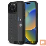 Другой аксессуар для телефона BMW  BMW M Perforated Tricolor Detail Line iPhone 16 Pro Max Case - Dark Gray 