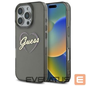 Другой аксессуар для телефона Guess  Guess IML Heart Case for iPhone 16 Pro Max - Black 