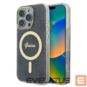 Другой аксессуар для телефона Guess  Guess IML 4G MagSafe iPhone 16 Pro Case - Black 