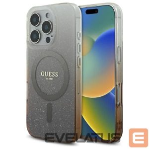 Другой аксессуар для телефона Guess  Guess IML Glitter Gradient MagSafe iPhone 16 Pro Case - Brown 