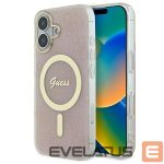 Другой аксессуар для телефона Guess  Guess IML 4G MagSafe iPhone 16 Case - Pink 