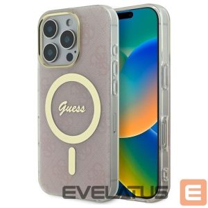Другой аксессуар для телефона Guess  Guess IML 4G MagSafe Case for iPhone 16 Pro Max - Pink 