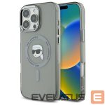 Другой аксессуар для телефона Karl Lagerfeld  Karl Lagerfeld IML Metal Karl Head MagSafe Case for iPhone 16 Pro Max - Black 