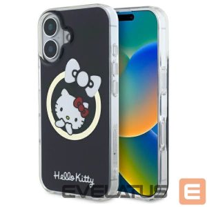 Другой аксессуар для телефона Hello Kitty  Hello Kitty IML Fun bow Magsafe iPhone 16 Case - Black 
