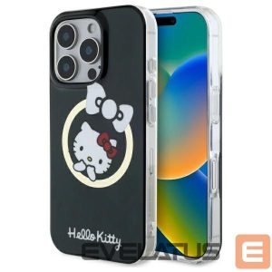 Другой аксессуар для телефона Hello Kitty  Hello Kitty IML Fun bow Magsafe iPhone 16 Pro Max Case - Black 
