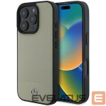 Другой аксессуар для телефона Mercedes-Benz  Mercedes MB Textured and Plain Leather MagSafe case for iPhone 16 Pro Max - beige 