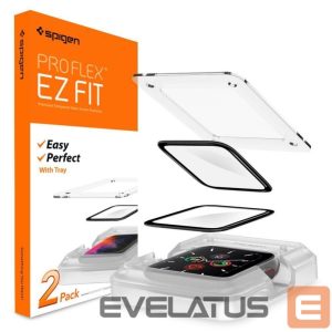 Защитное стекло Spigen  Spigen ProFlex EZ Fit Hybrid Glass for Apple Watch 4/5/6/SE (44mm) 