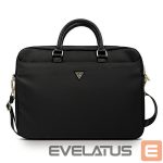Сумка для портативных компьютеров Guess  Guess Nylon Triangle Logo bag for a 16" laptop - black 