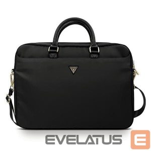 Сумка для портативных компьютеров Guess  Guess Nylon Triangle Logo bag for a 16" laptop - black 