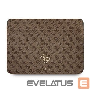 Сумки и портфели Guess  Guess 4G Big Logo case for a 13" laptop - brown 