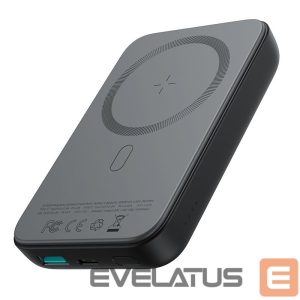 Внешний аккумулятор Joyroom  Joyroom JR-W020 20W 10000mAh MagSafe Power Bank + USB-C - USB-C 0.25m Cable - Black 