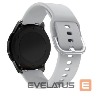 Ремешок Hurtel  Silicone Strap TYS band for Samsung Galaxy Watch 40 / 41 / 42 / 43 / 44 mm - gray 