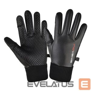 Аксессуар для велосипеда Hurtel  Men's insulated, anti-slip telephone gloves - black 
