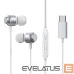 проводные колонки Joyroom  JR-EC06 In-Ear Metal Wired Earbuds 10mm Silver