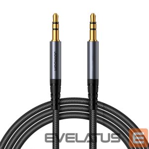 Переходник Joyroom  Joyroom stereo audio cable AUX 3.5 mm mini jack 1.2m black (SY-A08) 