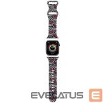 Ремешок Hello Kitty  Hello Kitty Silicone Bows & Stripes Strap for Apple Watch 38/40/41mm - Black 