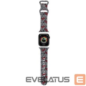 Ремешок Hello Kitty  Hello Kitty Silicone Bows & Stripes Strap for Apple Watch 38/40/41mm - Black 