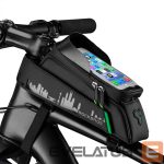 Аксессуар для велосипеда Rockbros  Rockbros 029-1BK bicycle bag for frame with phone cover - black 