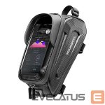 Аксессуар для велосипеда Rockbros  Rockbros B68-1 armored bicycle bag with phone pocket 1.7l - black 