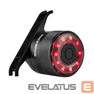 Аксессуар для велосипеда Rockbros  Rockbros Q1 Rear Bike Light 7 Color LED + USB-C - USB-A Cable - Black 