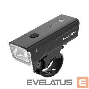 Аксессуар для велосипеда Rockbros  Rockbros 24510003001 Front Bike Light 260 lm + USB-C - USB-A Cable - Black 