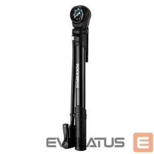 Аксессуар для велосипеда Rockbros  Rockbros 42310006001 bicycle pump with pressure gauge - black 
