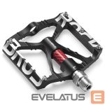 Аксессуар для велосипеда Rockbros  Rockbros 37213071001 Aluminum Alloy Bicycle Pedal Set - Black 
