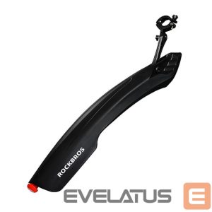 Аксессуар для велосипеда Rockbros  Rockbros DNB8001 mudguard with red LED light - black 