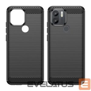 Чехол на заднюю панель Hurtel  Carbon Case case for Xiaomi Redmi A1+ flexible silicone carbon cover black 
