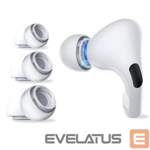 Проводные наушники Tech-Protect Apple Tech-Protect Ear Tips for AirPods Pro 1 / 2 in sizes S / M / L - white (3 pcs.) 