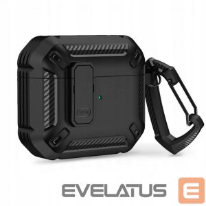 Аксессуары для умных часов Tech-Protect  Tech-Protect X-Carbo Case for AirPods Pro 1 / 2 - Black 