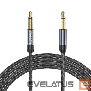 Кабель Tech-Protect  Tech-Protect UltraBoost cable 3.5mm mini jack / 3.5mm mini jack 1.5m - black 