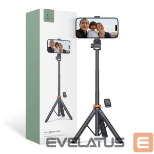 Фото и видео аксессуар Tech-Protect  Tech-Protect L03S Bluetooth selfie stick with remote control, tripod up to 148cm and head 180 - black 