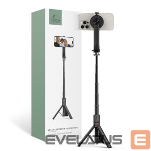 Фото и видео аксессуар Tech-Protect  Tech-Protect L04S Bluetooth Selfie Stick with Tripod up to 95cm and 360 Head - Black 
