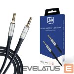 Кабель 3MK  Accessories - 3mk AUX Cable Jack 3.5 mm - Jack 3.5 mm 