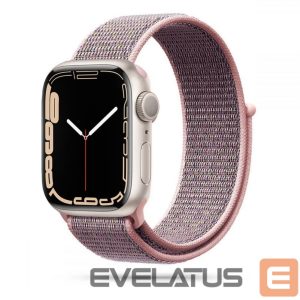 Ремешок Tech-Protect  Tech-Protect Nylon Strap for Apple Watch 4 / 5 / 6 / 7 / 8 / 9 / SE (38/40/41 mm) - Pink 