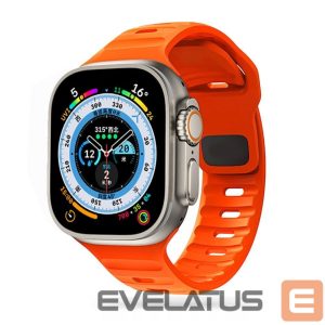 Ремешок Tech-Protect  Tech-Protect IconBand Line Strap for Apple Watch 4 / 5 / 6 / 7 / 8 / 9 / SE / Ultra 1 / 2 (42/44/45/49 mm) - Orange 