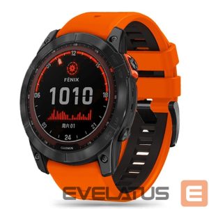 Ремешок Tech-Protect  Tech-Protect IconBand Pro Strap for Garmin Fenix 3 / 5X / 3HR / 5X Plus / 6X / 6X Pro / 7X - Orange-Black 