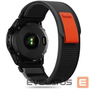 Ремешок Tech-Protect  Tech-Protect Nylon Strap for Garmin Fenix 5 / 6 / 6 Pro / 7 - Black/Orange 