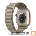 Ремешок Tech-Protect  Tech-Protect Nylon Pro Strap for Apple Watch 4 / 5 / 6 / 7 / 8 / 9 / SE / Ultra 1 / 2 (42/44/45/49 mm) - Titanium Olive 