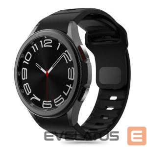 Ремешок Tech-Protect  Tech-Protect Silicone Line Strap for Samsung Galaxy Watch 4 / 5 / 5 Pro / 6 / 7 / FE - Black 